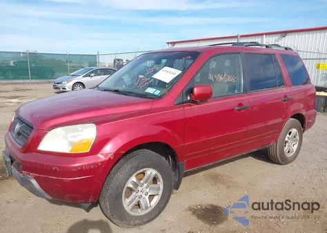 2005 Honda Pilot Ex-L z USA, uszkodzony, nr VIN 2HKYF18525H571068
